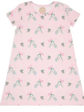 TBBC Beaufort Bonnet Pink Golf Dress 2T
